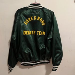 Satin debate team jacket